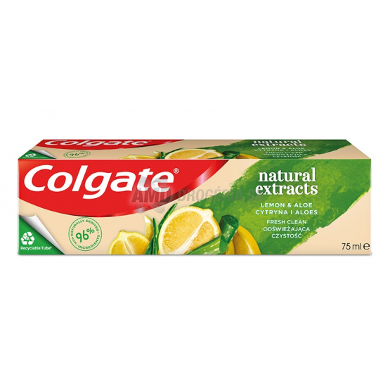 COLGATE ZUBNÁ PASTA NATURALS EXTRACTS ULTIMATE FRESH LEMON 75ML