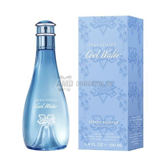 DAVIDOFF EDT WOMEN COOL WATER STREET FIGHTER 100ML 