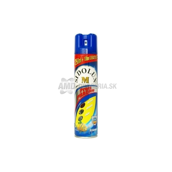 SIDOLUX PROTI PRACHU LEMON SPREJ 350 ML