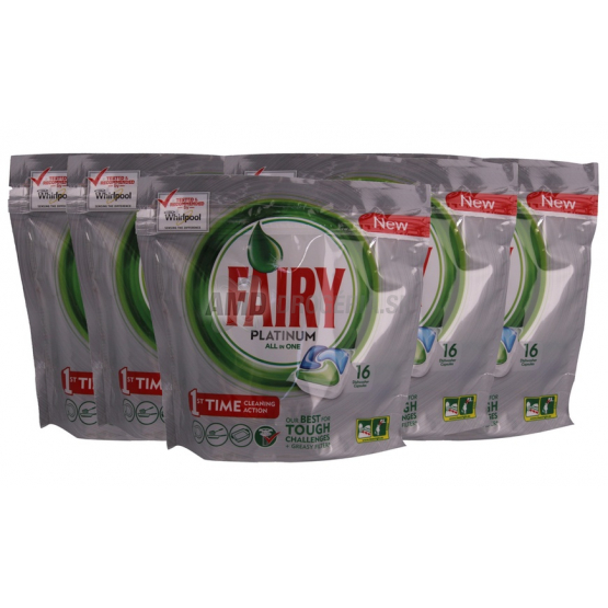 JAR TABLETY DO UMÝVAČKY RIADU FAIRY ALL IN ONE  KRABICA 80KS 