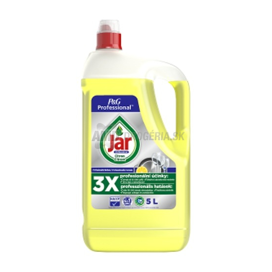 Jar Professional Lemon prostriedok na umývanie riadu, 5 L