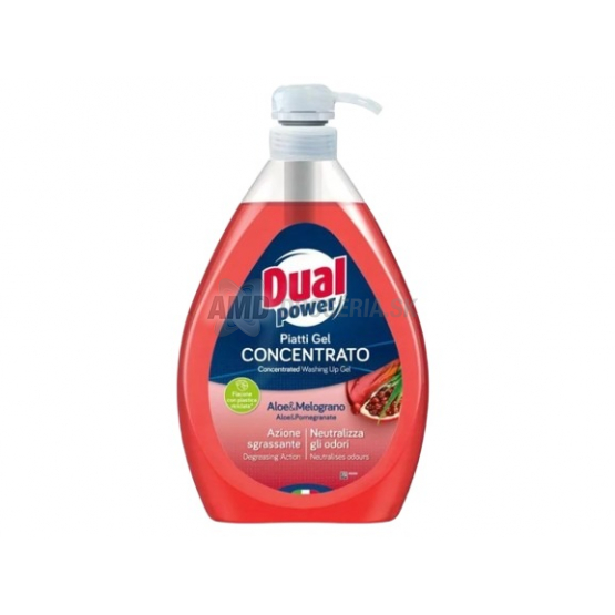 Dual Power Gel na riad Aloe & Pomegranate s pumpou, 1 l