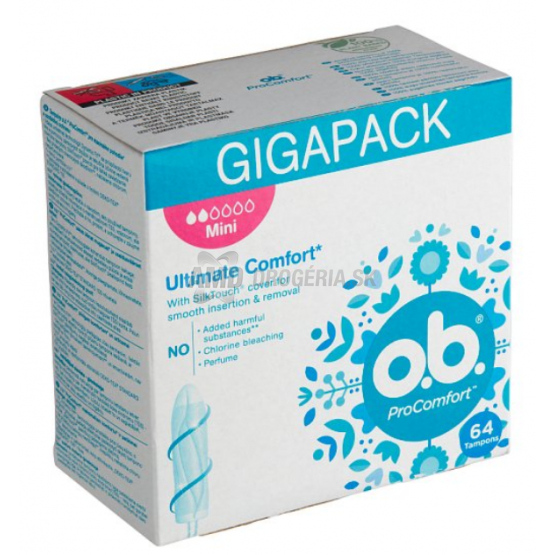 O.B.TAMPÓNY  PRO COMFORT MINI 64KS 