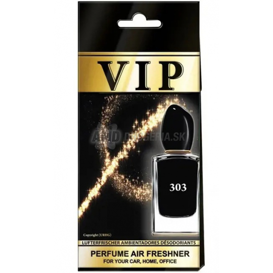 VIP Vôňa do auta stromček Perfume 303, 1 ks