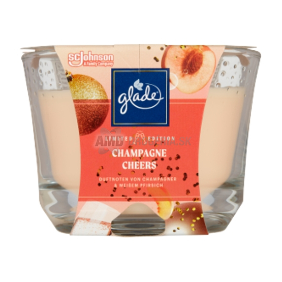 GLADE  MAXI SVIEČKA CHAMPAGNE CHEERS 224G