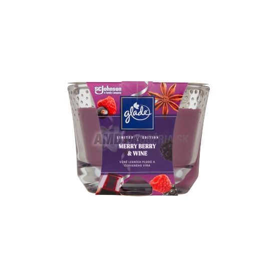 GLADE SVIEČKA MAXI MERRY BERRY 224G 