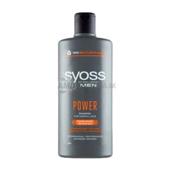SYOSS ŠAMPÓN  MEN POWER 440ML