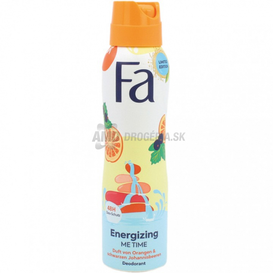 FA DEO FOR  ENERGY ME TIME 150ML