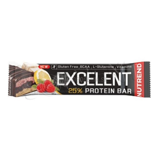 Nutrend Excelent Protein Bar 25 %, citrón-malina, 85 g