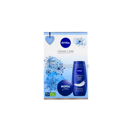 KAZETA NIVEA WOM CREME CARE SPRCHOVÝ GÉL 250ML +  KRÉM 75ML