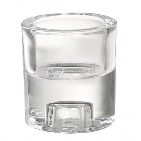 SVIETNIK BOLSIUS SKLO 2V1  NA ČAJOVÚ/KÓNICKÚ SVIEČKU 60X65MM 