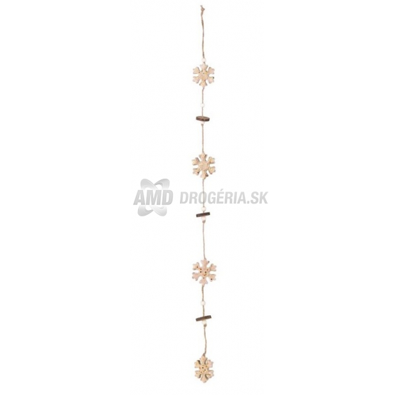 ZÁVES DREVO  VLOČKY 53X55MM