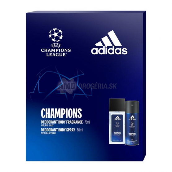 KAZETA ADIDAS MEN UEFA VIII CHAMPIONS  LEAGUE DNS+DEODORANT  X22