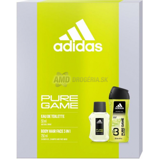 KAZETA ADIDAS MEN PURE GAME DNS + SPRCHOVÝ GÉL