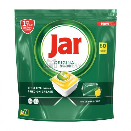 JAR TABLETY DO UMYVAČKY RIADU  YELLOW 80KS