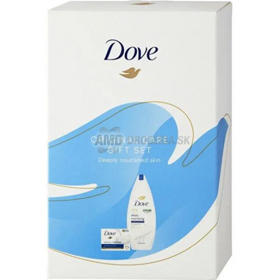 KAZETA DOVE ORIGINAL SPRCHOVÝ GÉL 250ML + TOALETNÉ MYDLO 100G