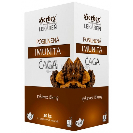 HERBEX CAJ LEKAREN POSILNENA IMUNITA CAGA 20X3G