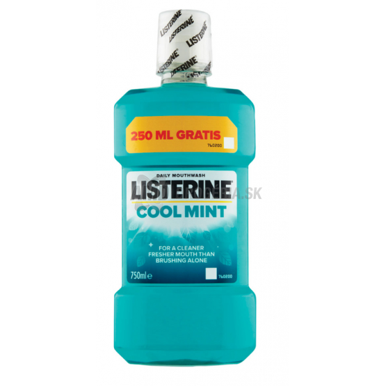 LISTERINE UV  COOLMINT 750ml