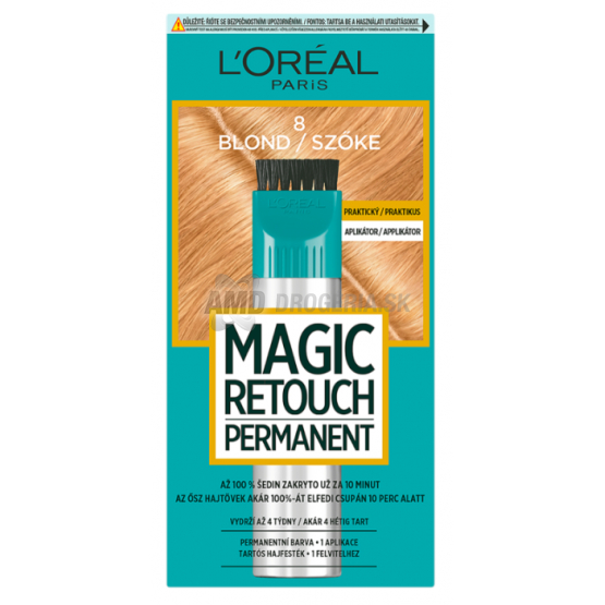 LOREAL MAGIC RETOUCH PERMANENT BLOND 8  18ML 