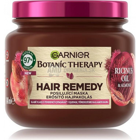GARNIER MASKA BOTANIC THERAPY HAIR REMEDY  RICINUS REMEDY 340ML 