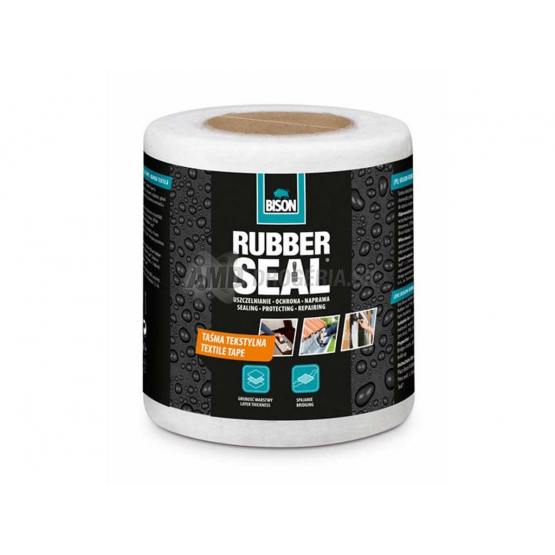 BISON RUBBER SEAL TEXTILNA PÁSKA 10CMX10M 