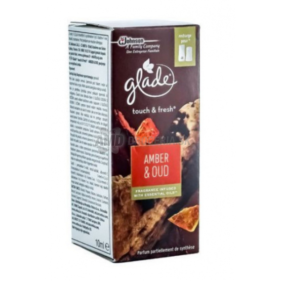 GLADE ONE TOUCH AMBER & OUD NÁHRADNÁ NÁPLŇ 10ML 