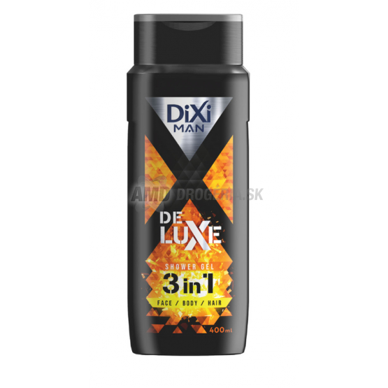 DIXI SPRCHOVÝ GÉL MAN 3V1 DE LUXE 400ML