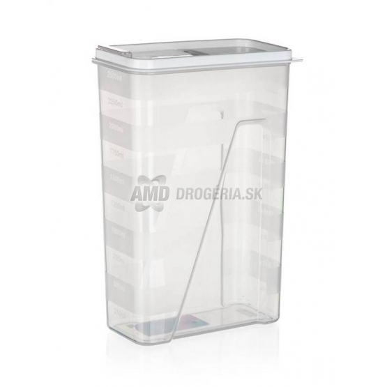 DÓZA PLASTOVÁ CULINARIA 2,5L BIELA