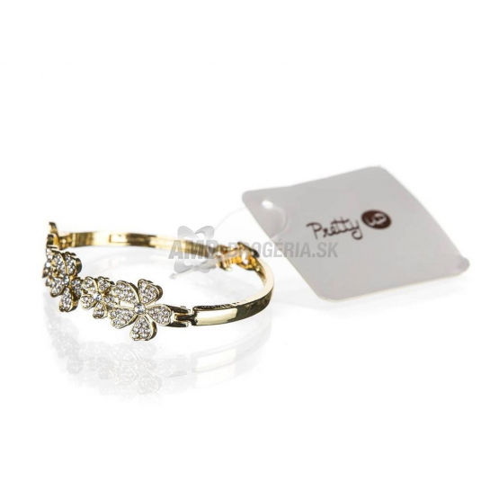 PRETTY UP NÁRAMOK KVETY S KAMIENKAMI 6CM 