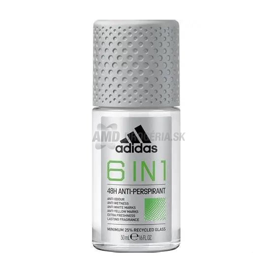 ADIDAS ROLL-ON MEN 6 V 1 50ML