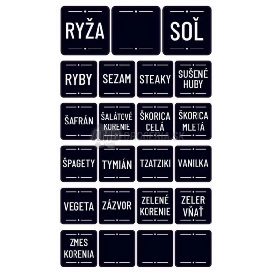 SAMOLEPKY NA KORENIČKY ČIERNE ETIKIET  92KS