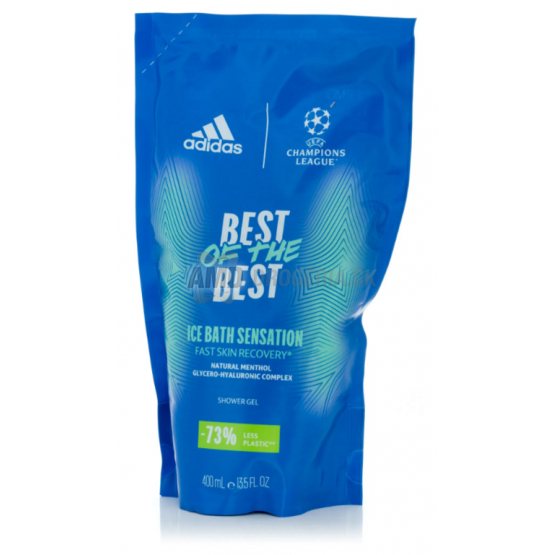 ADIDAS MEN CHAMPIONS LEAGUE BEST OF THE BEST SPRCHOVÝ GÉL NÁHRADNÁ NÁPLŇ  400ML 