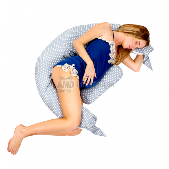 KOALA BABYCARE Tehotenský vankúš 8v1 Hugs plus Grey