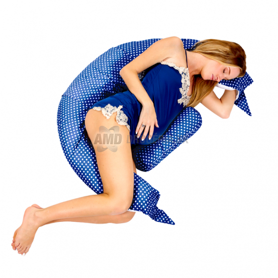 KOALA BABYCARE Tehotenský vankúš 8v1 Hugs plus Blue