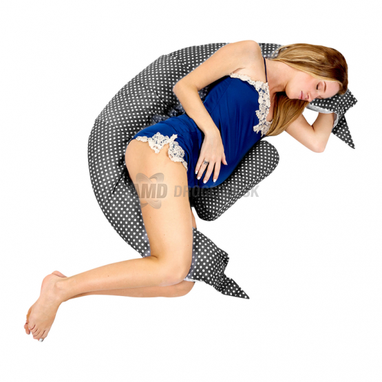 KOALA BABYCARE Tehotenský vankúš 8v1 Hugs plus Black