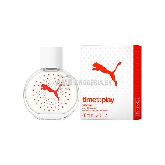 PUMA TIME TO PLAY WOMAN TOALETNÁ VODA 40 ML