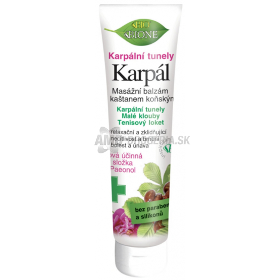 BC BIO BALZAM KARPÁLNE TUNELY PAEONOL+PAGAŠTAN 130 ML