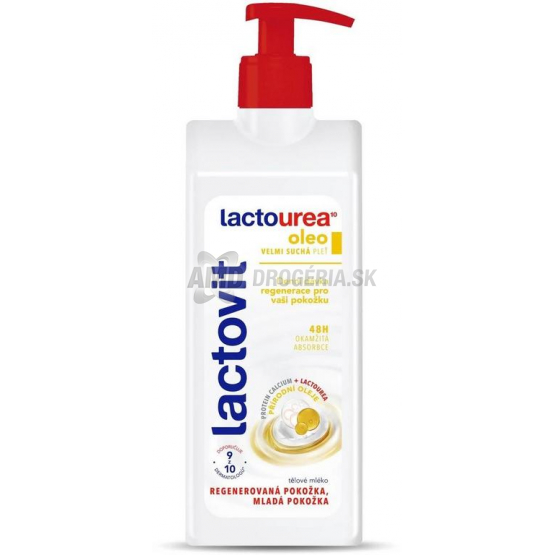 LACTOVIT LACTOUREA OLEO TELOVÉ MLIEKO 400ML 