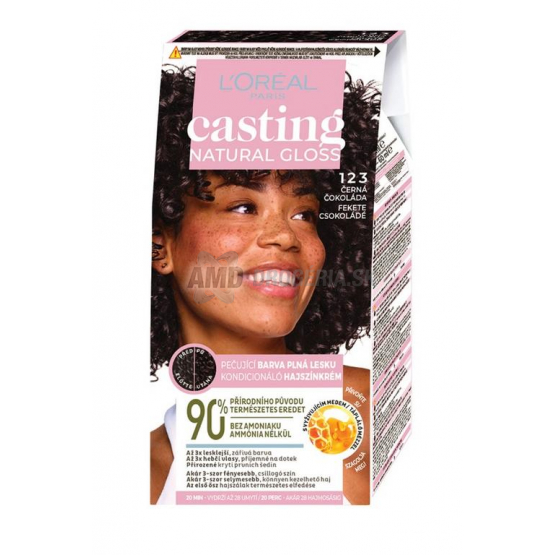 LOREAL CASTING NATURAL GLOSS ČIERNA ČOKOLÁDA 123