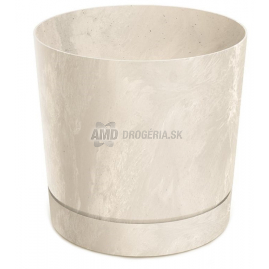 KVETINÁČ DPOP130E TUBO P BETON 12,8X12,8CM/1,2L PIESKOVÝ