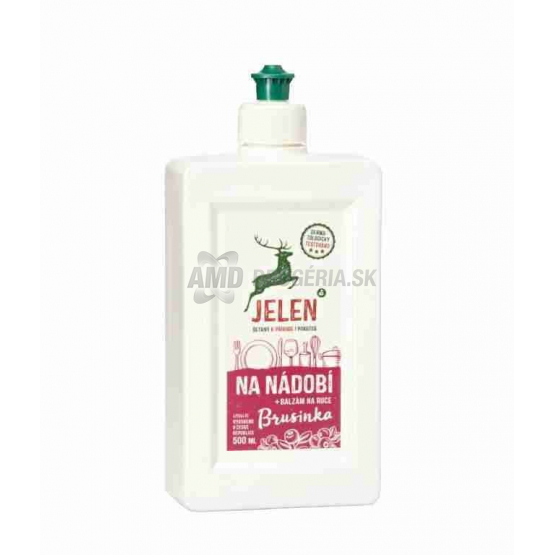 Jelen prostriedok na riad Brusnica, 500 ml
