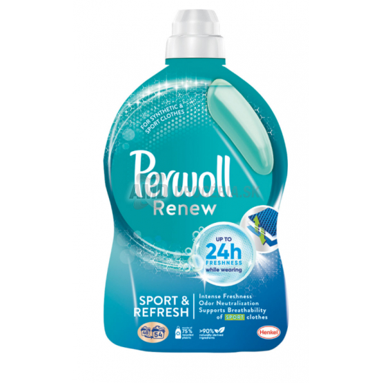 PERWOLL PRACÍ GÉL ŠPORT & REFRESH 54PD