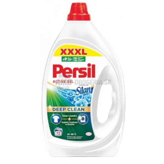 PERSIL PRACÍ GÉL DEEP CLEANS FRESHNESS BY SILAN 3,24L 72PD