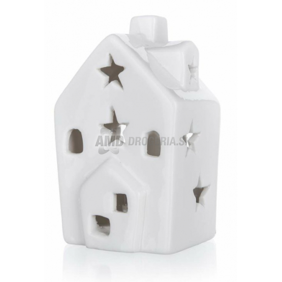 BANQUET DOMČEK KERAMICKÝ S LED SVETLOM 