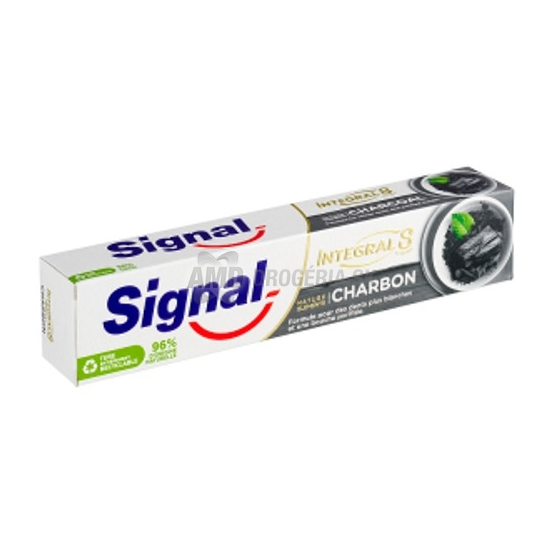 Signal Integral 8 Nature Elements Charbon zubná pasta s aktívnym uhlím, 75 ml