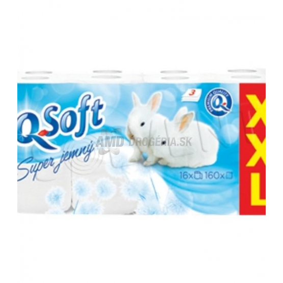TOAL.PAP.Q SOFT 16X160UTR.3VR BIELY XXL
