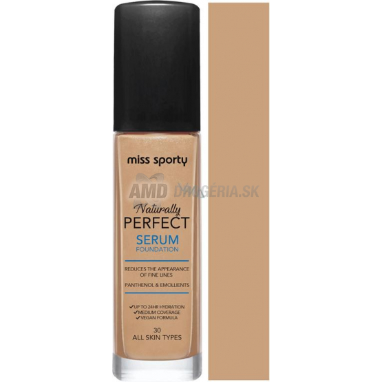 Miss Sporty Naturally Perfect Serum Foundation, odtieň 30, 30 ml