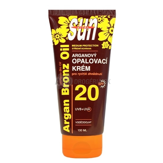 VIVACO SUN OPAĽOVACÍ KRÉM TUBA  OF20 100ML