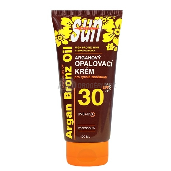SUN ARGAN OIL OPAĽOVACÍ KRÉM TUBA OF30 100ML