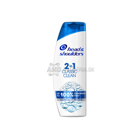 HEAD & SHOULDERS ŠAMPÓN CLASSIC CLEAN 2V1 400ML 